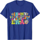 In My Instructional Assistant Era Groovy Back To School T-Shirt - T-Shirt | Royal