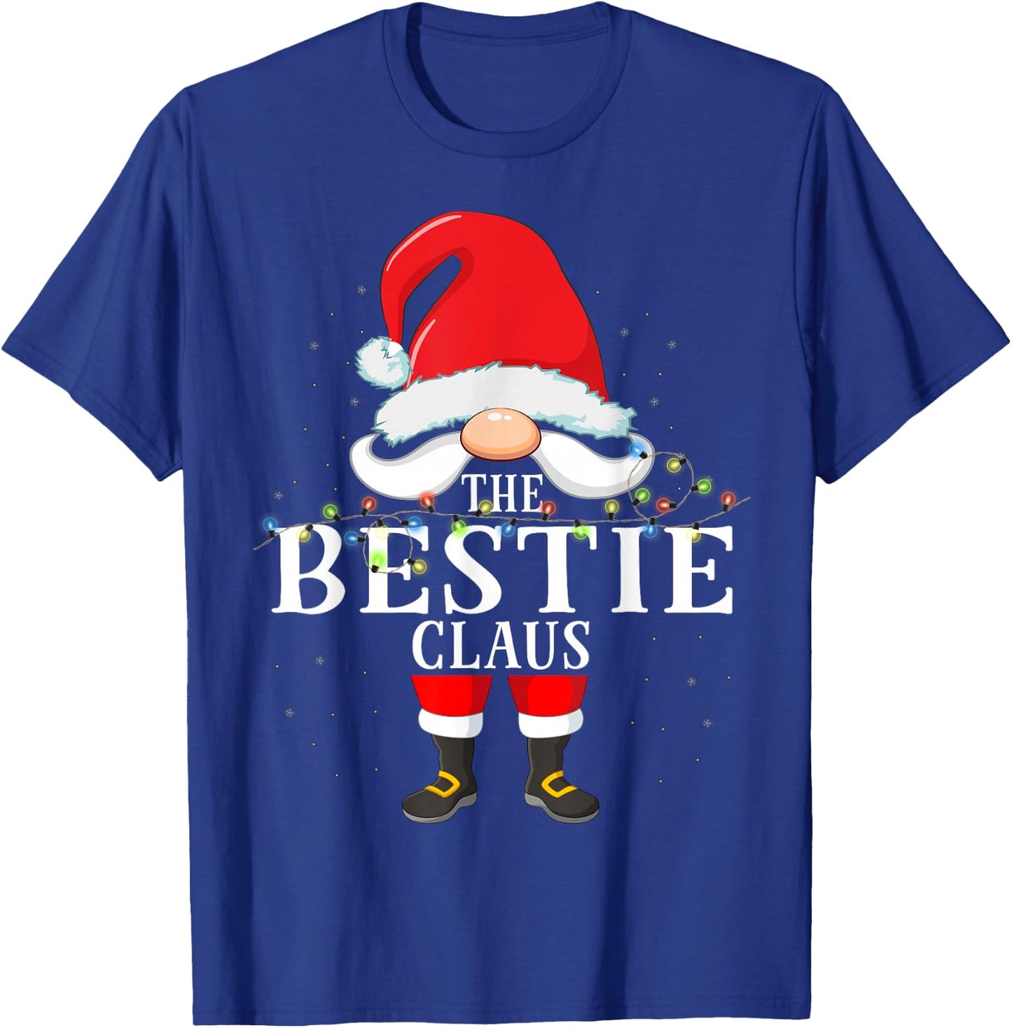 99 Gifts Santa Claus Matching Family Pajama Adult Christmas Novelty Black Small T-Shirt - T-Shirt | Royal