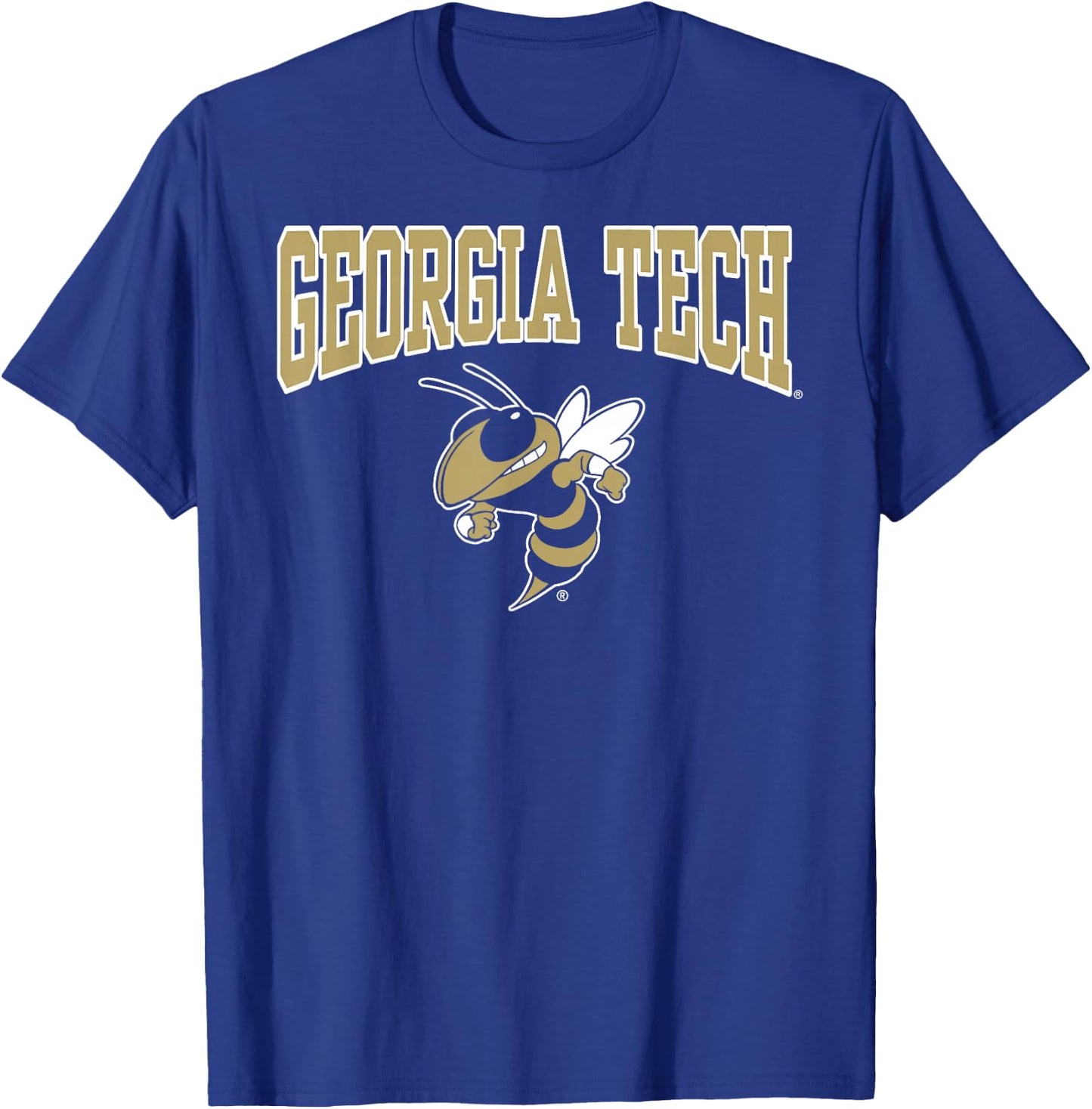 Georgia Tech Yellow Jackets Buzz Navy Officially Licensed T-Shirt - T-Shirt | Royal
