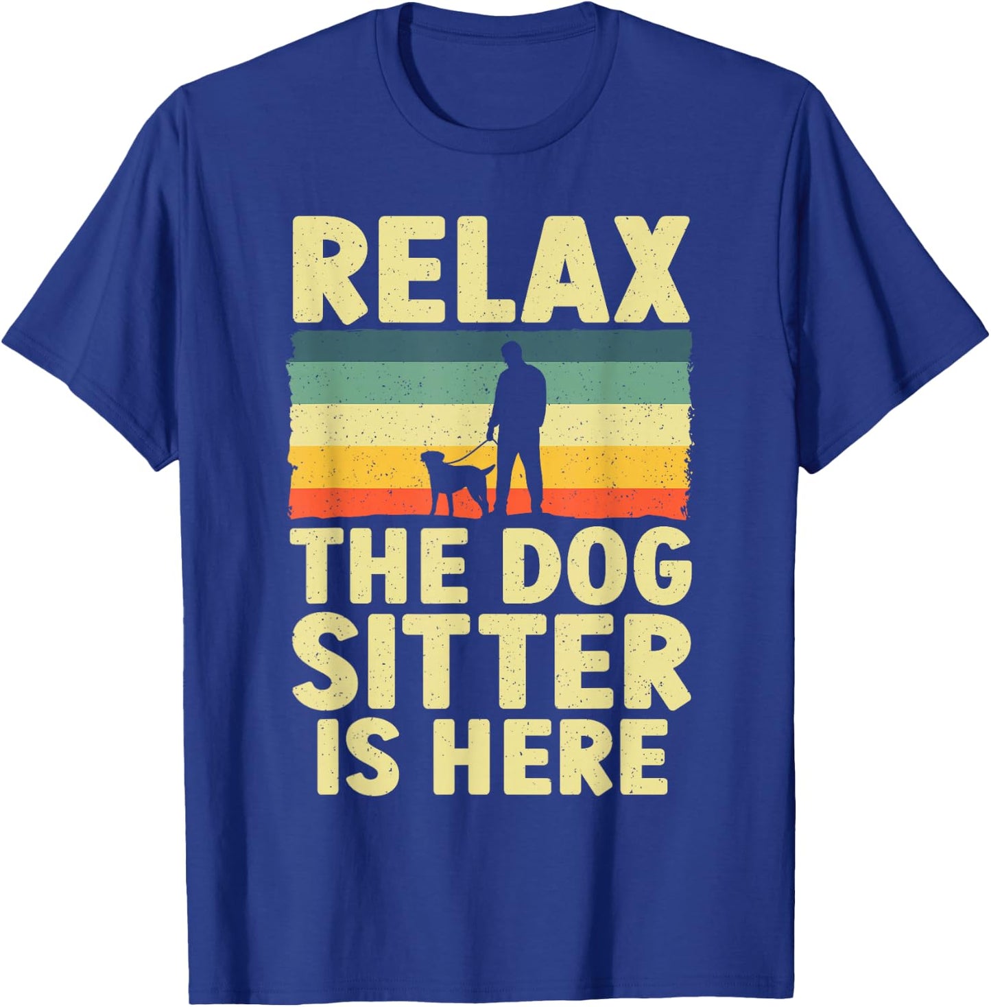 Best Dog Sitter Design Women Pet Sitter Dog Sitter T-Shirt - T-Shirt | Royal