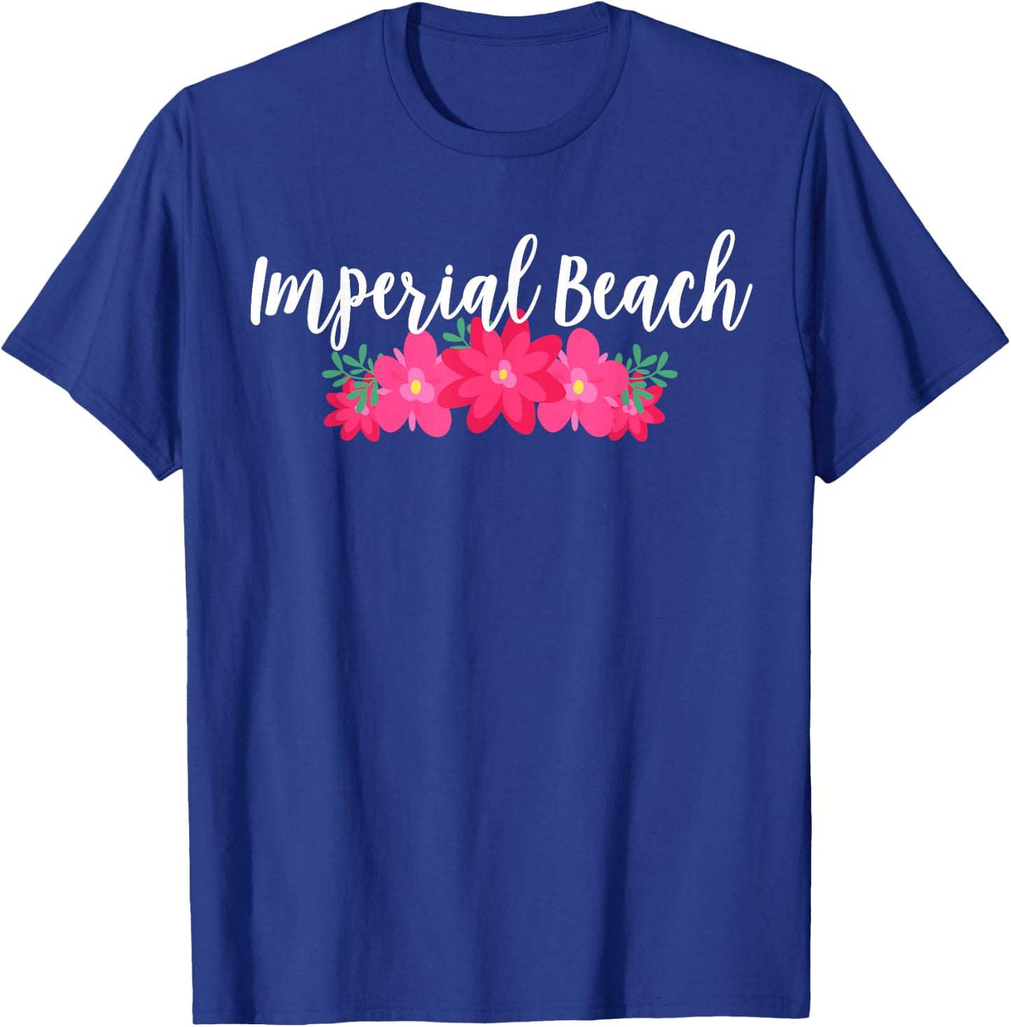 Imperial Beach California Tropical Vacation T-Shirt - T-Shirt | Royal