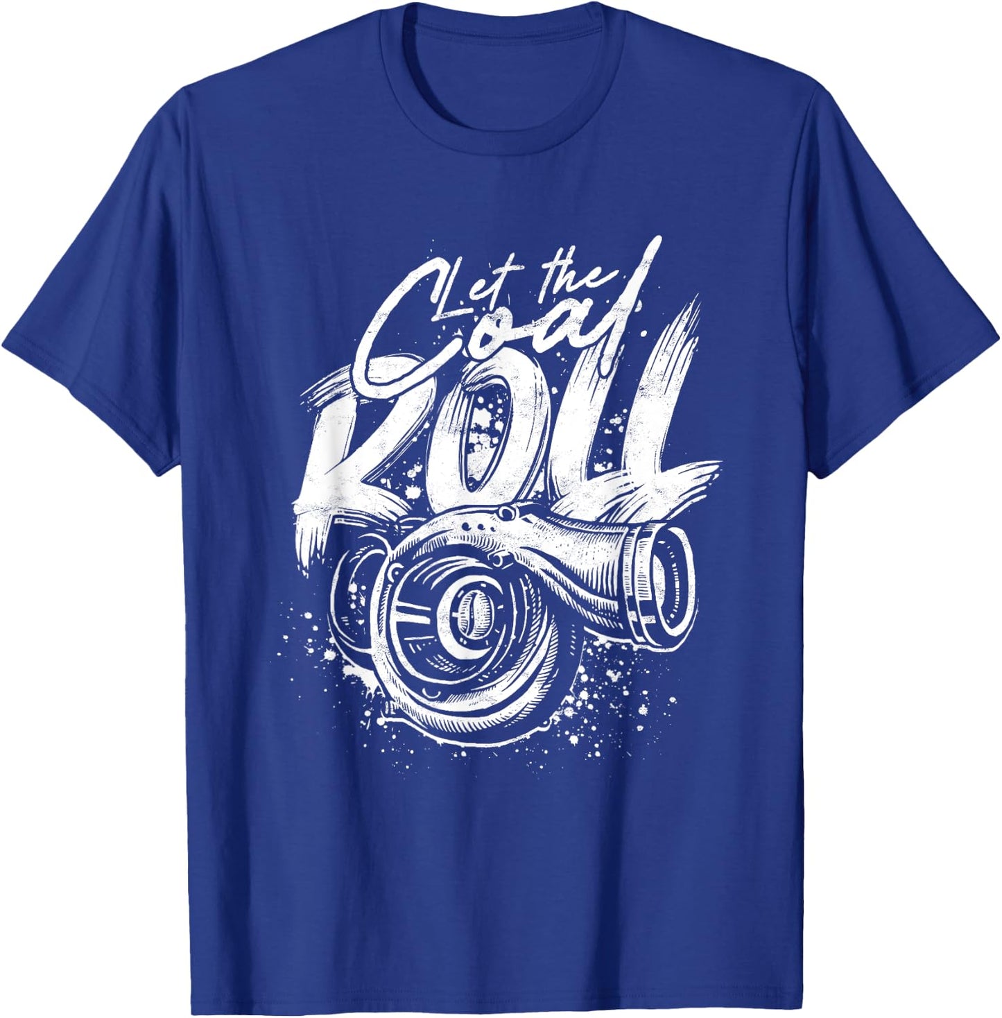 Diesel Rolling Coal Diesel Truck USA Turbo Diesel Roll Coal T-Shirt - T-Shirt | Royal