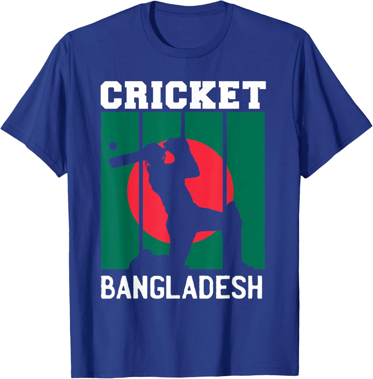 Bangladesh Flag Cricket 2024 Fans Player Coach Bangladeshi T-Shirt - T-Shirt | Royal