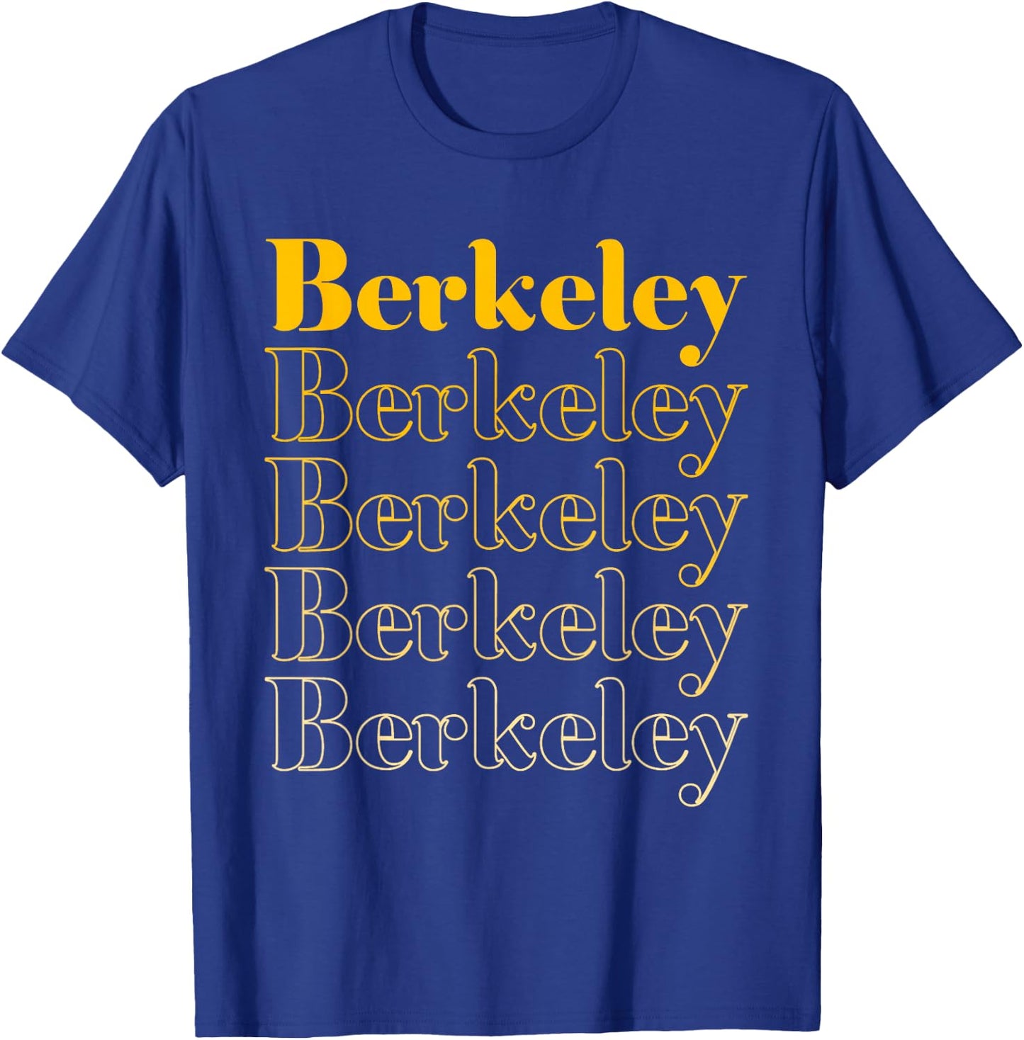 Berkeley California CA T-Shirt - T-Shirt | Royal