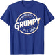 I'm Married to a Grumpy Old Man Funny Husband T-Shirt - T-Shirt | Royal