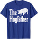 Pig The Hogfather Funny Hog Dad Fathers Day Parody Papa Men T-Shirt - T-Shirt | Royal