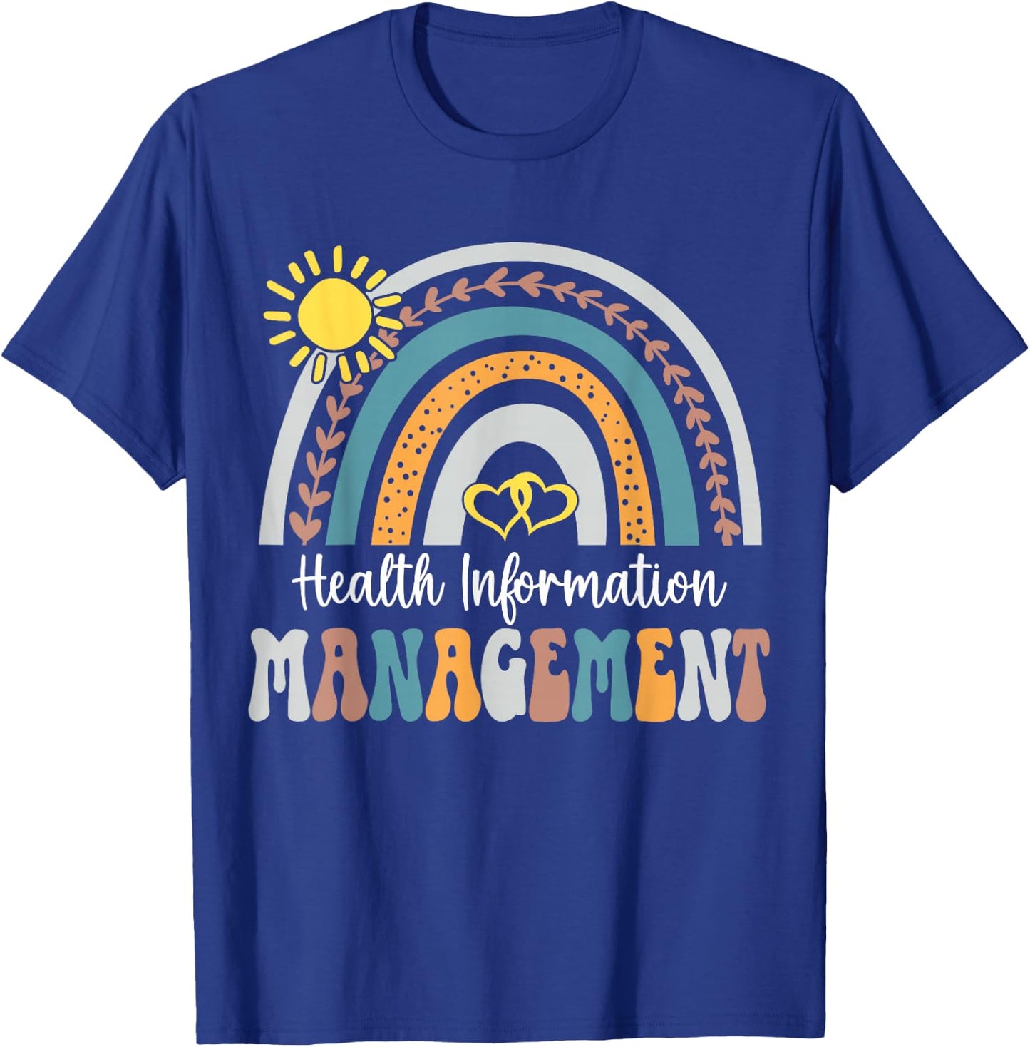 Health Information Management Supervisor Medical Records T-Shirt - T-Shirt | Royal