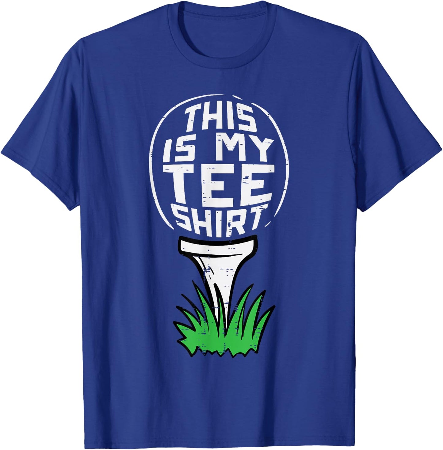 Golf This Is My Shirt Golfing Golfer Dad Men Women Kids T-Shirt - T-Shirt | Royal