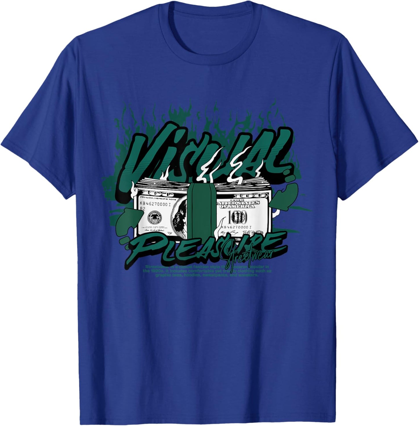 Visual Money Oxidized Green 4s Matching Women T-Shirt - T-Shirt | Royal
