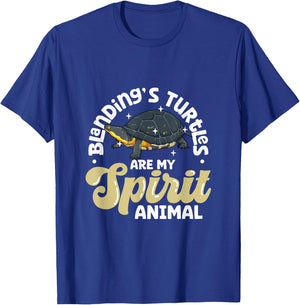 My spirit animal - Blanding's Turtle T-Shirt - T-Shirt | Royal
