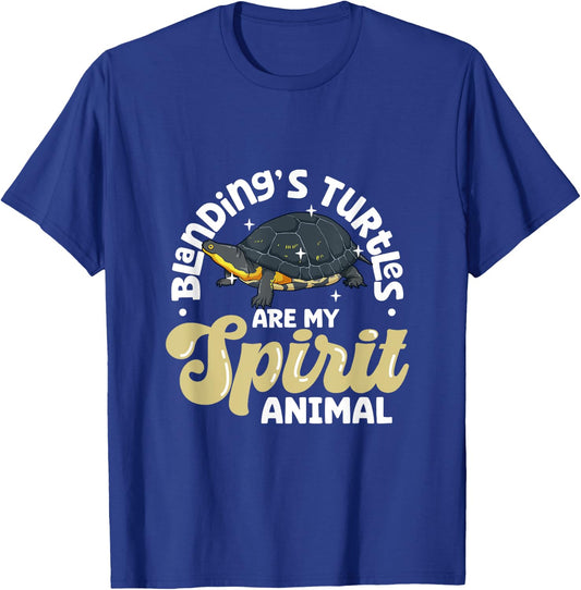 My spirit animal - Blanding's Turtle T-Shirt - T-Shirt | Royal