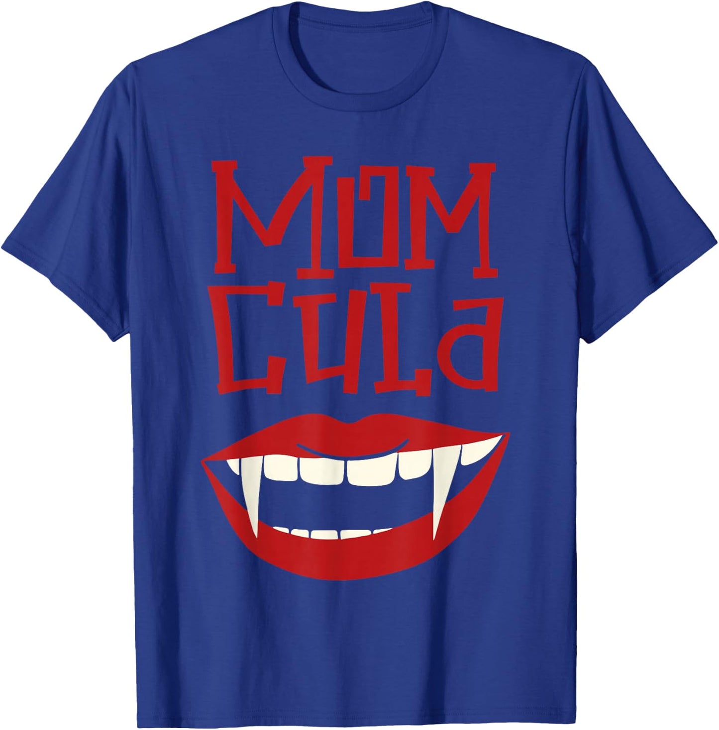 Momcula mom Matching Family Halloween Costume Mom Men T-Shirt - T-Shirt | Royal