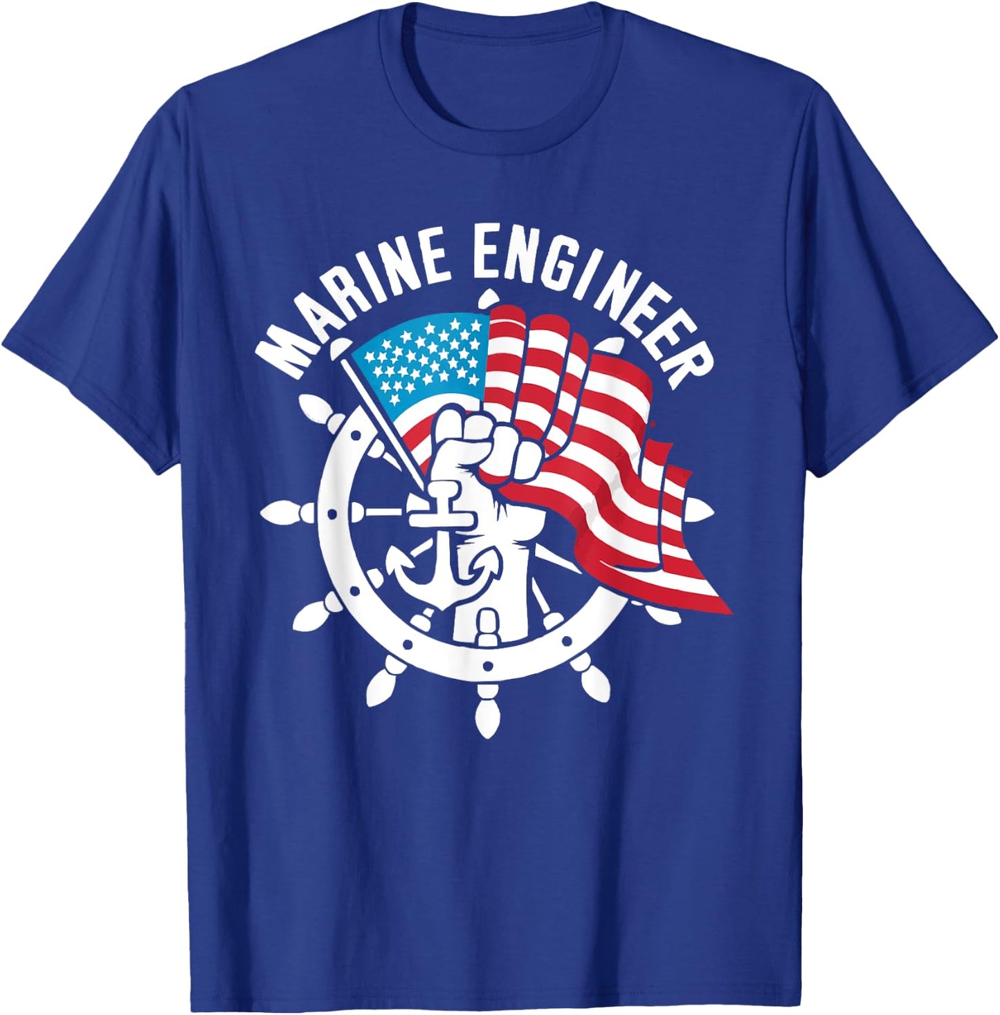 Marine Engineer Job Profession Marine Engineering T-Shirt - T-Shirt | Royal