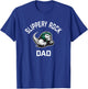 SRU Slippery Rock University Arched Dad T-Shirt - T-Shirt | Royal