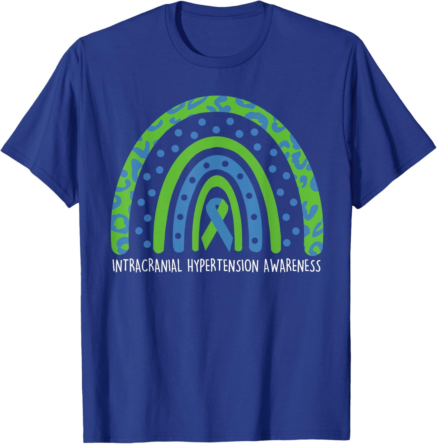 IIH Awareness Intracranial Hypertension Awareness IIH Surviv T-Shirt - T-Shirt | Royal