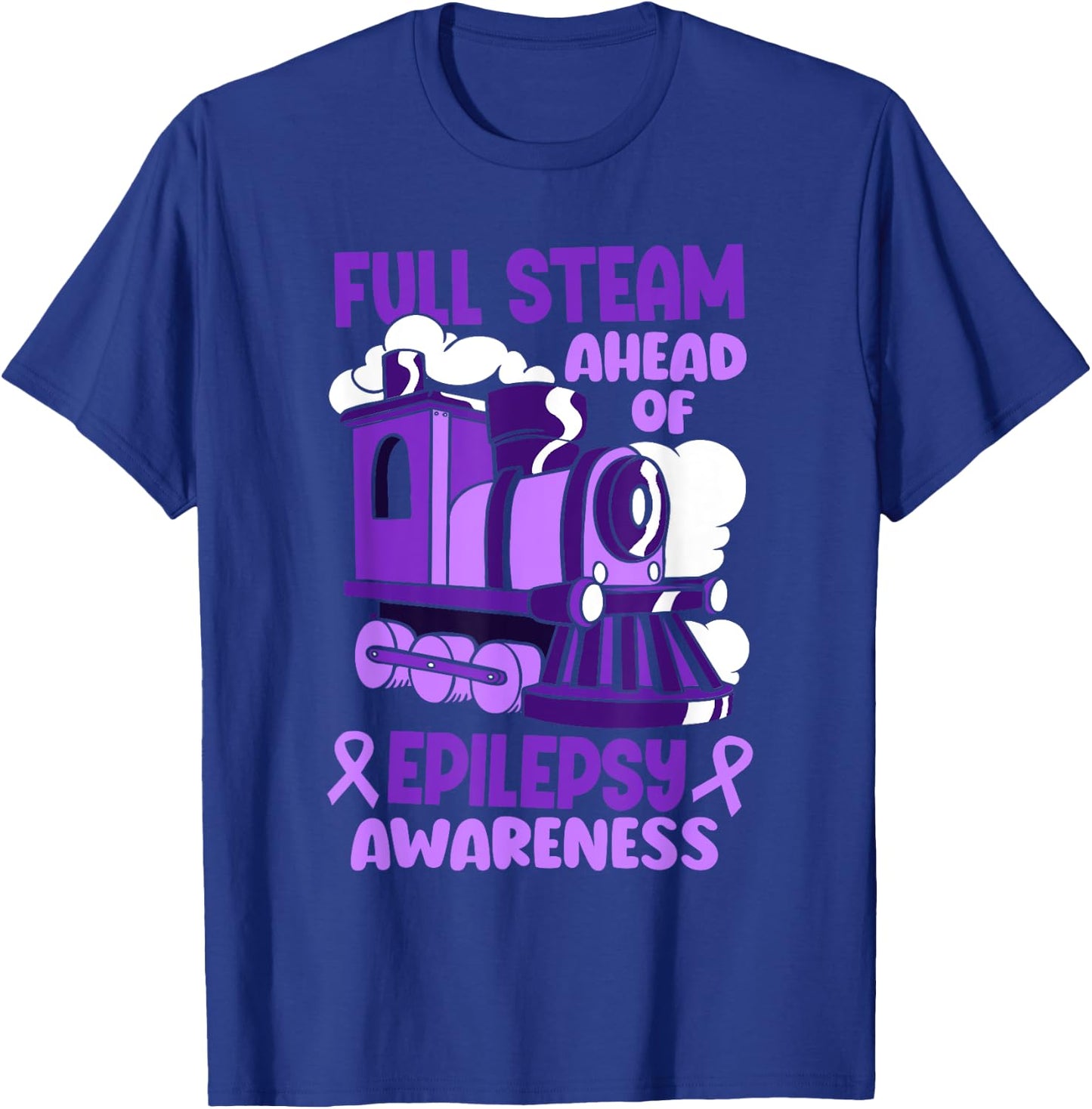 Epilepsy Warrior Awareness Month Epileptic Toddler T-Shirt - T-Shirt | Royal