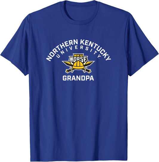 Northern Kentucky University NKU Norse Arched Grandpa T-Shirt - T-Shirt | Royal