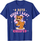 0 Days Since I Last Queefed Retro Groovy Trendy -Adults - Queef Embarrassing Meme Funny Adult Humor - Black - Small T-Shirt - T-Shirt | Royal