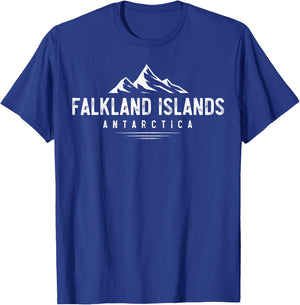 Falkland Islands - Arctic Circle - Antarctica T-Shirt - T-Shirt | Royal