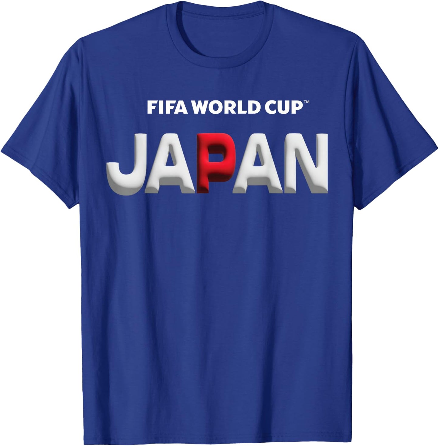 FIFA World CUP26 Japan Bubble Color T-Shirt - T-Shirt | Royal