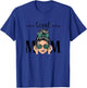 Scout Mom Life Messy Bun Hair Scouting T-Shirt - T-Shirt | Royal