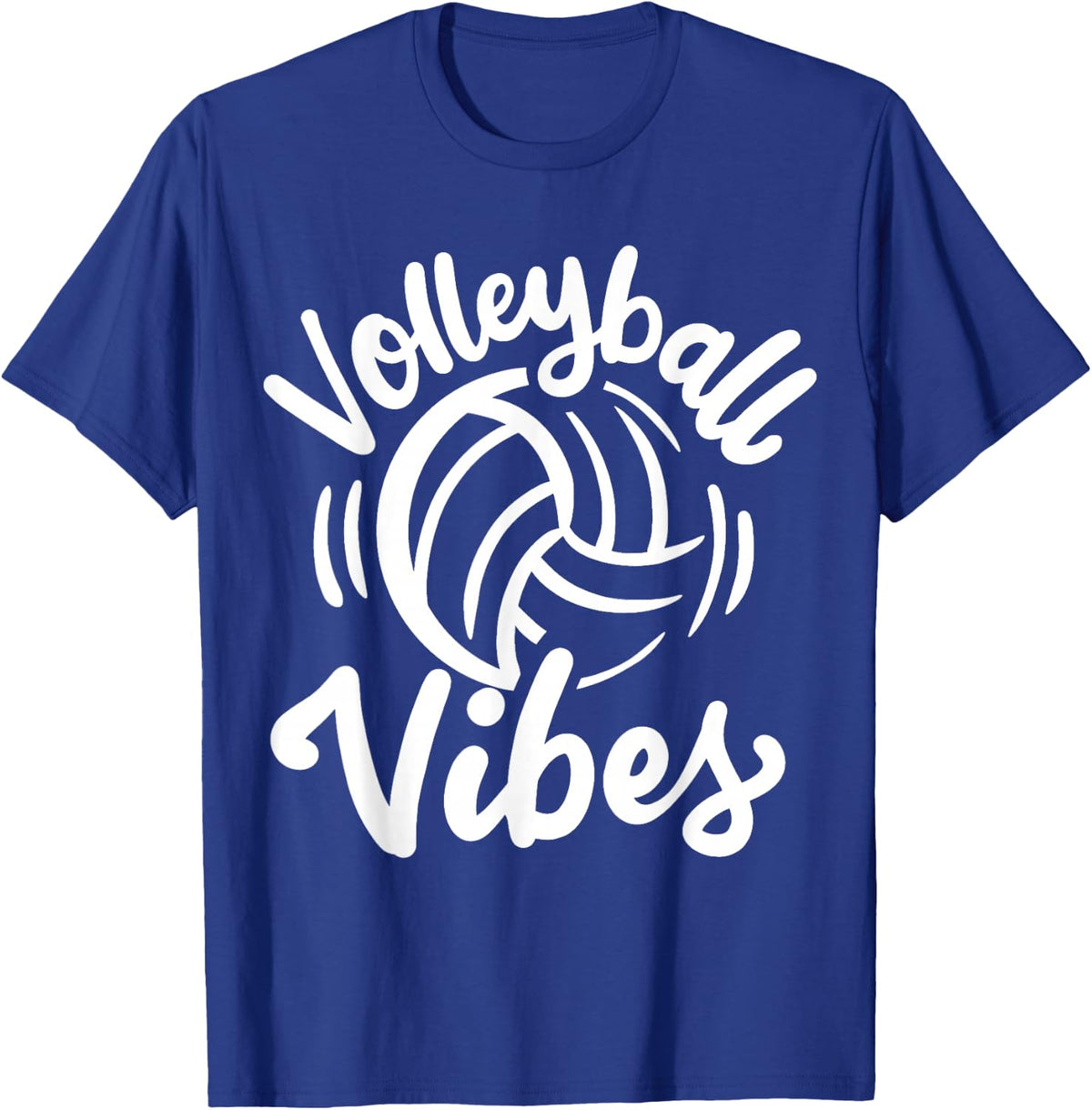 Volleyball Vibes for Girls Women T-Shirt - T-Shirt | Royal