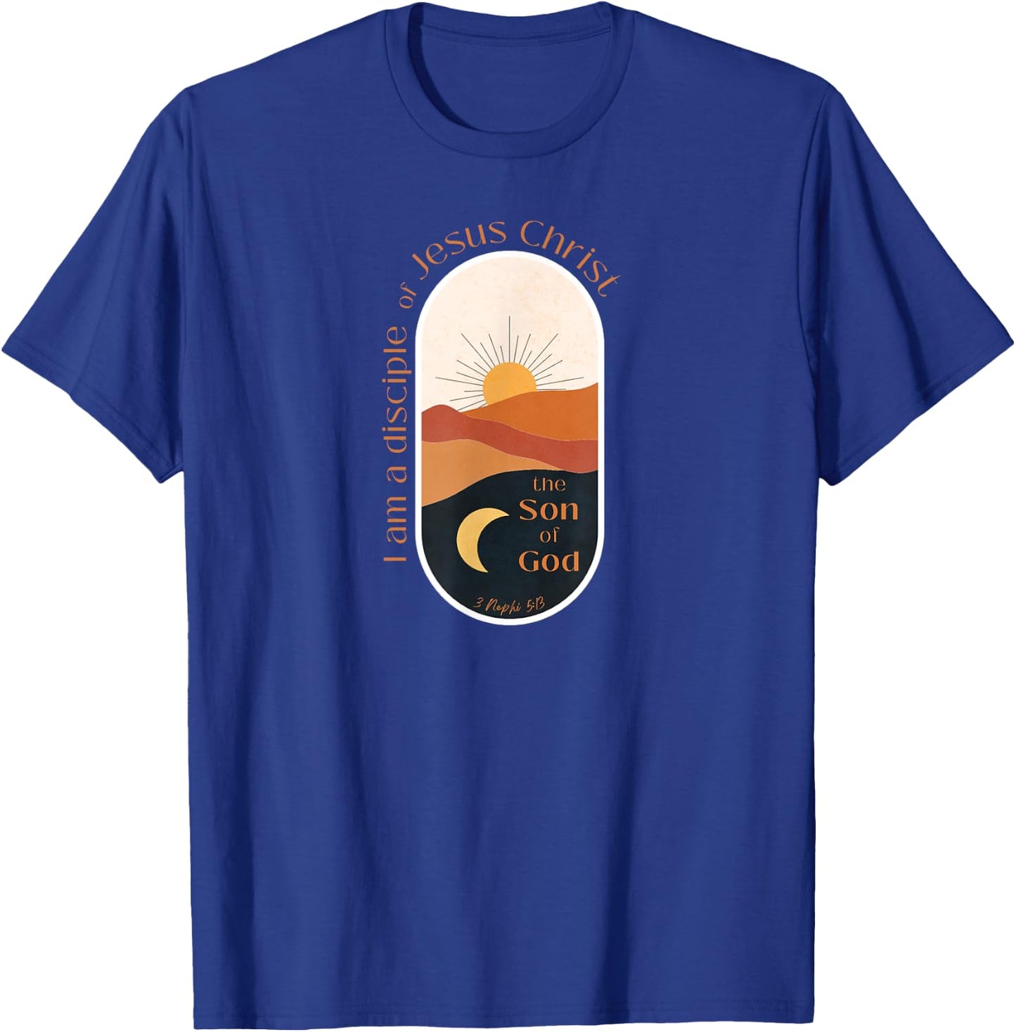 Disciple of Jesus Christ Youth Theme 3 Nephi T-Shirt - T-Shirt | Royal