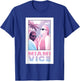 Miami Vice Retro Vibes 80s Pastel Style T-Shirt - T-Shirt | Royal