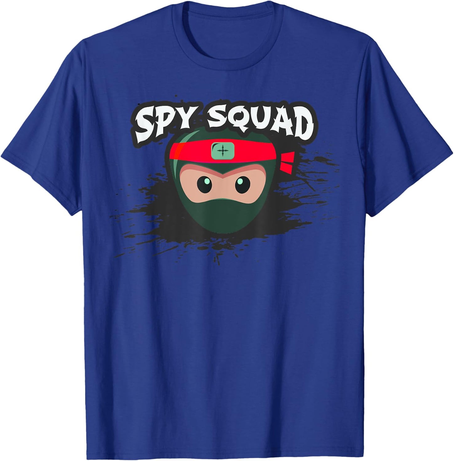 SPY SQUAD Kids Covert Operation Ninja Crew Funny Birthday T-Shirt - T-Shirt | Royal