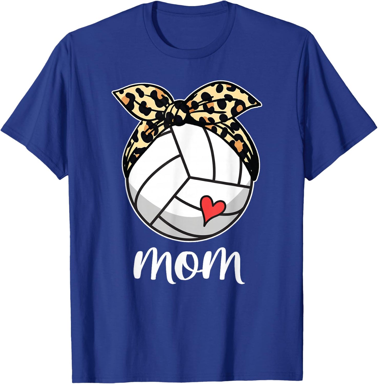 Mother's Day Volleyball Mom Volleyball Mothers Day Mom 2024 T-Shirt - T-Shirt | Royal