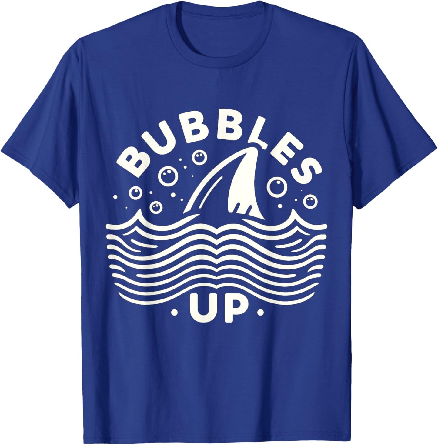 Bubbles Up Shark lover T-Shirt - T-Shirt | Royal