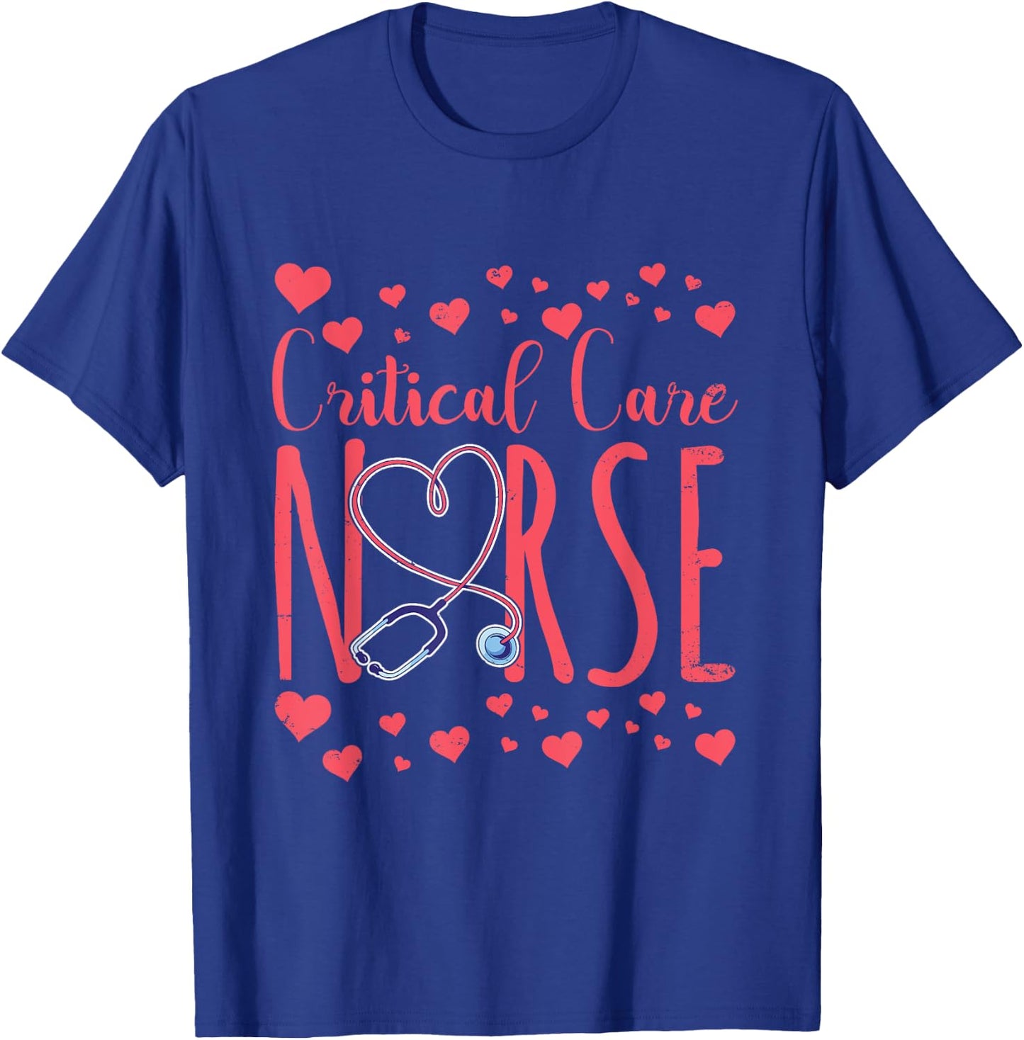 Critical Care Nurse Nurses Icu Nursing Critical Care Nurse T-Shirt - T-Shirt | Royal