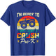 I'm Ready To Crush Pre-K Truck Lover Kid First day of School T-Shirt - T-Shirt | Royal