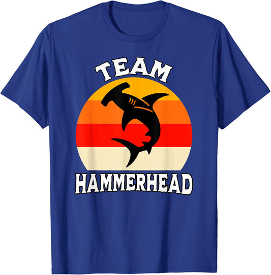 Hammerhead Shark Team Hammerhead Shark T-Shirt - T-Shirt | Royal