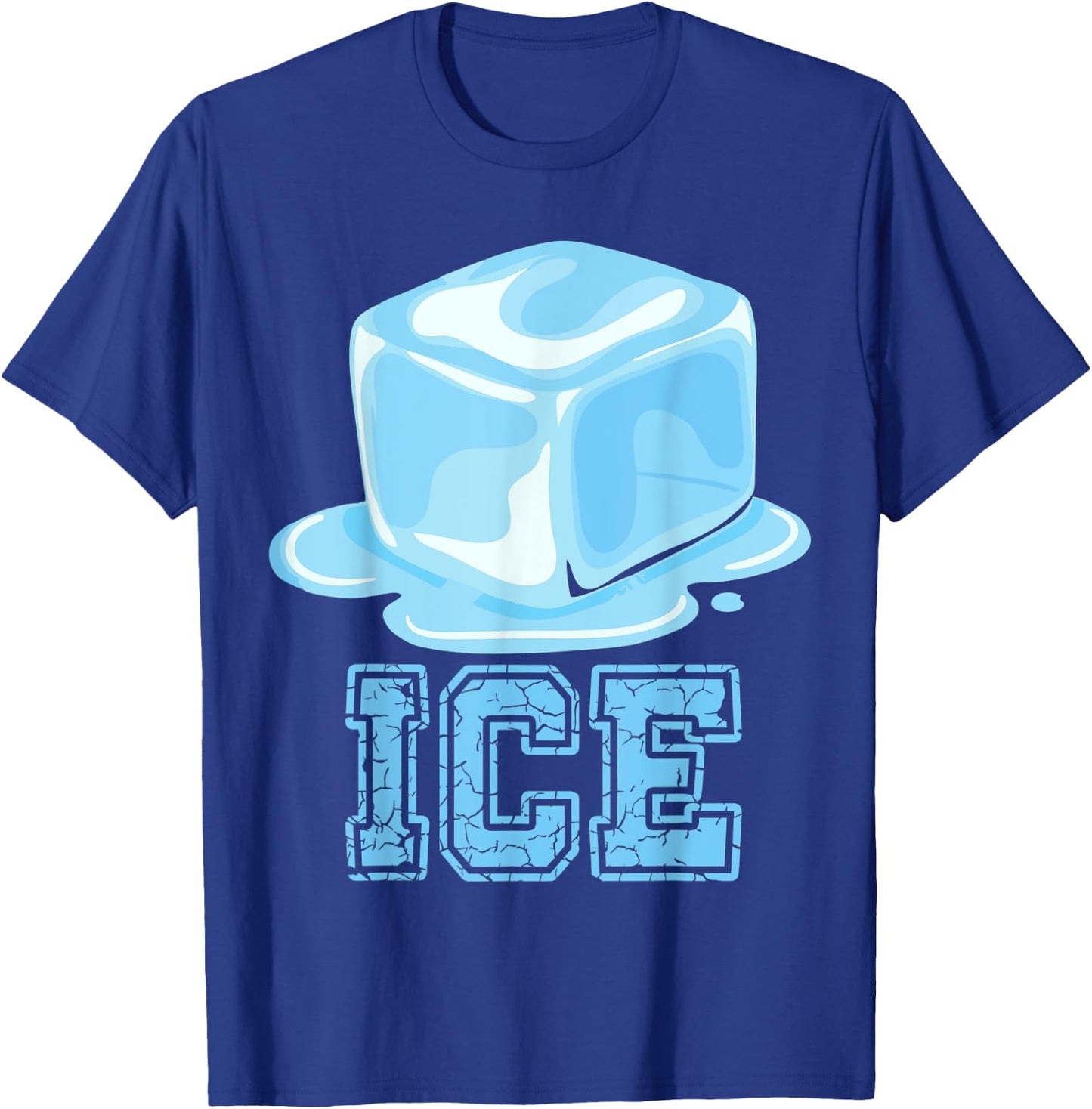 Fire and Ice matching Halloween costume for couples teens T-Shirt - T-Shirt | Royal