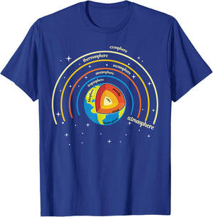 Classical Conversations Cycle 1 Earth Science Homeschool T-Shirt - T-Shirt | Royal