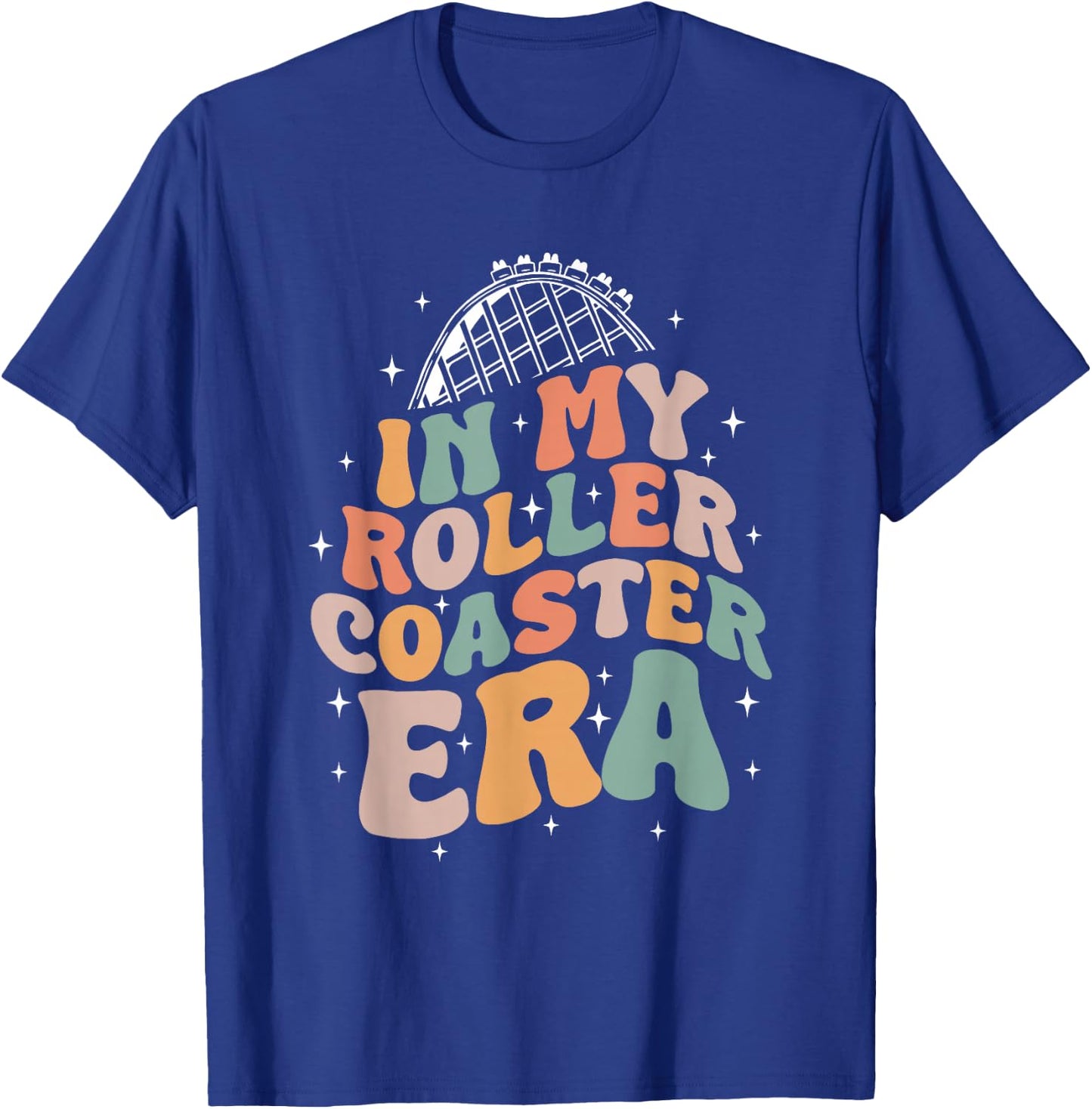In My Roller Coaster Era Amusement Fun Park T-Shirt - T-Shirt | Royal