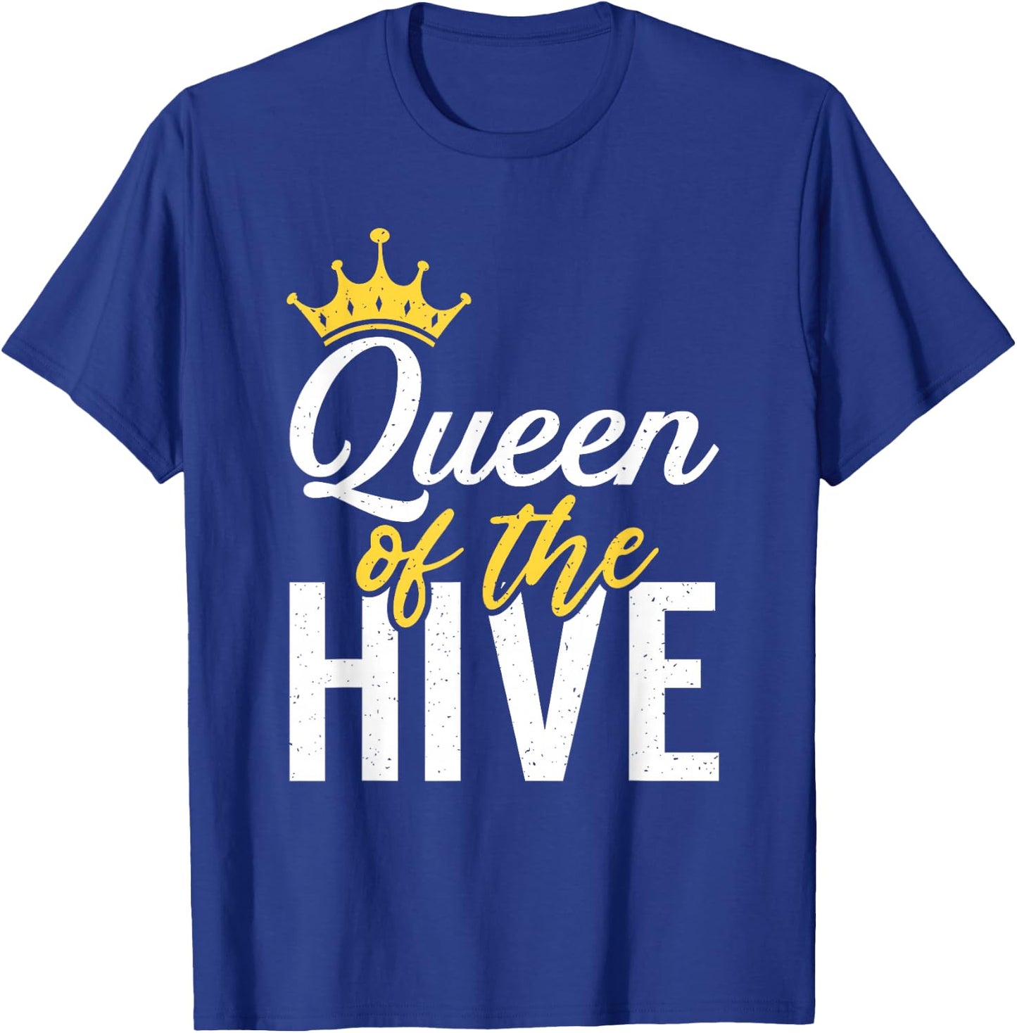 Queen of the Hive Bee Lover Beekeeping T-Shirt - T-Shirt | Royal