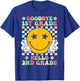 Groovy Goodbye 1st Grade Hello 2nd Grade Graduation T-Shirt - T-Shirt | Royal