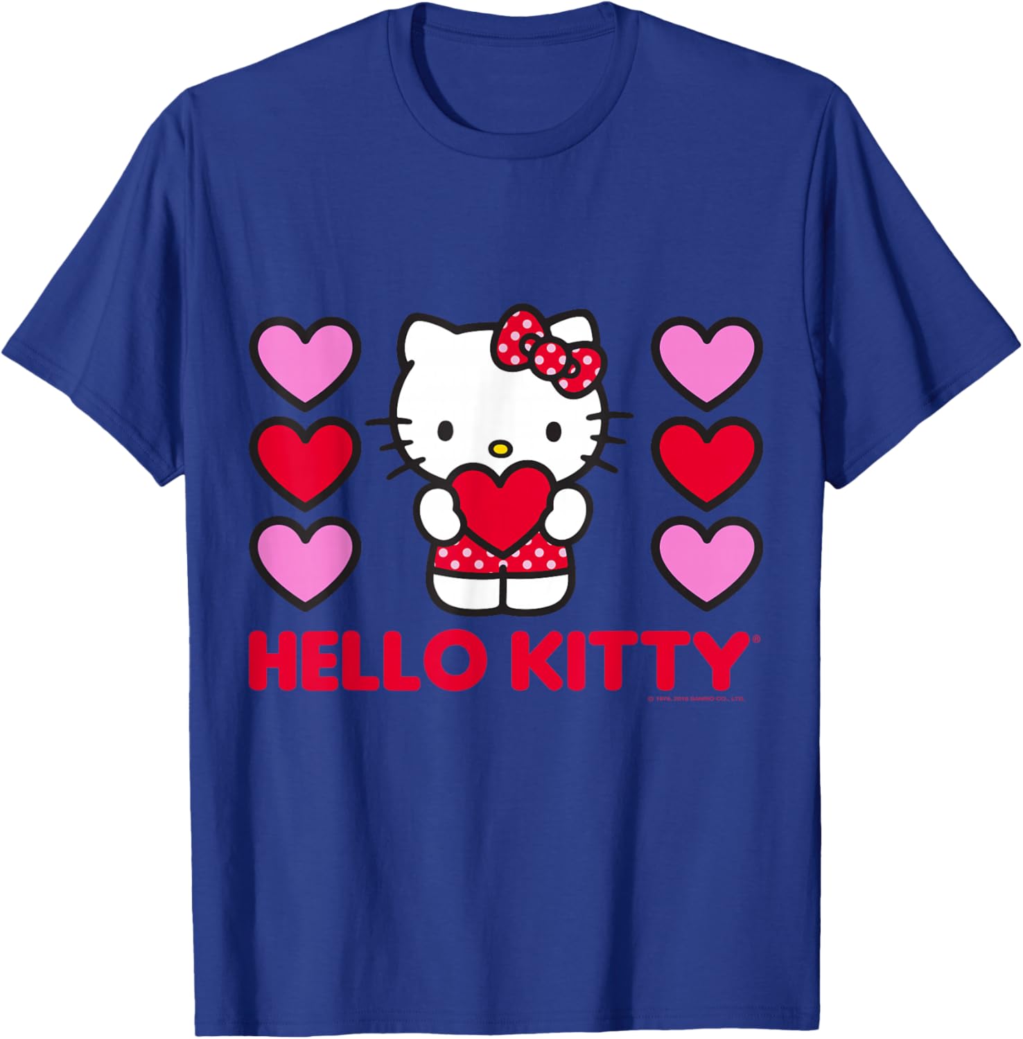 Hello Kitty Valentine Hearts Shirt T-Shirt - T-Shirt | Royal