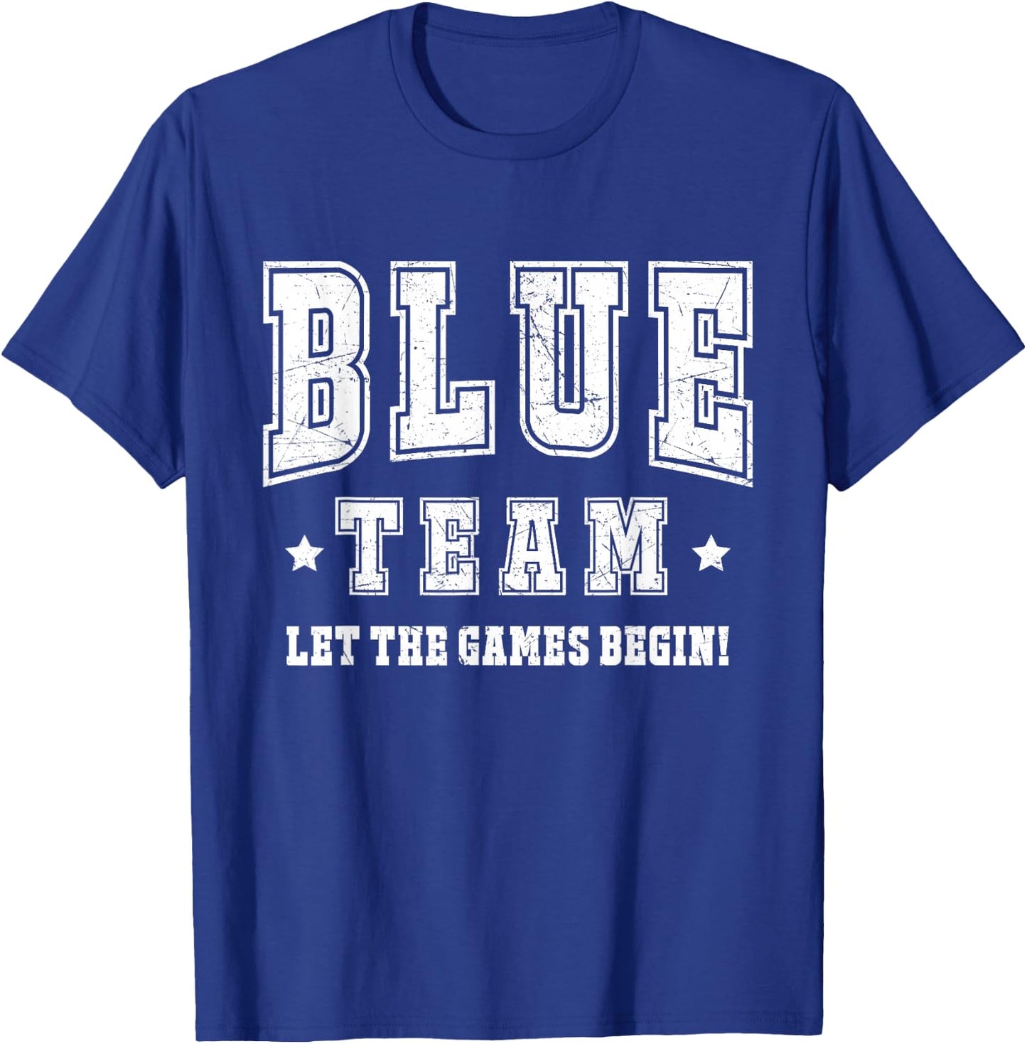 Blue Field Day Team Spirit Squad Let The Games Begin 2024 T-Shirt - T-Shirt | Royal