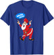 Funny Men's Punjabi Indian Bhangra Dancing Santa Singh T-Shirt - T-Shirt | Royal