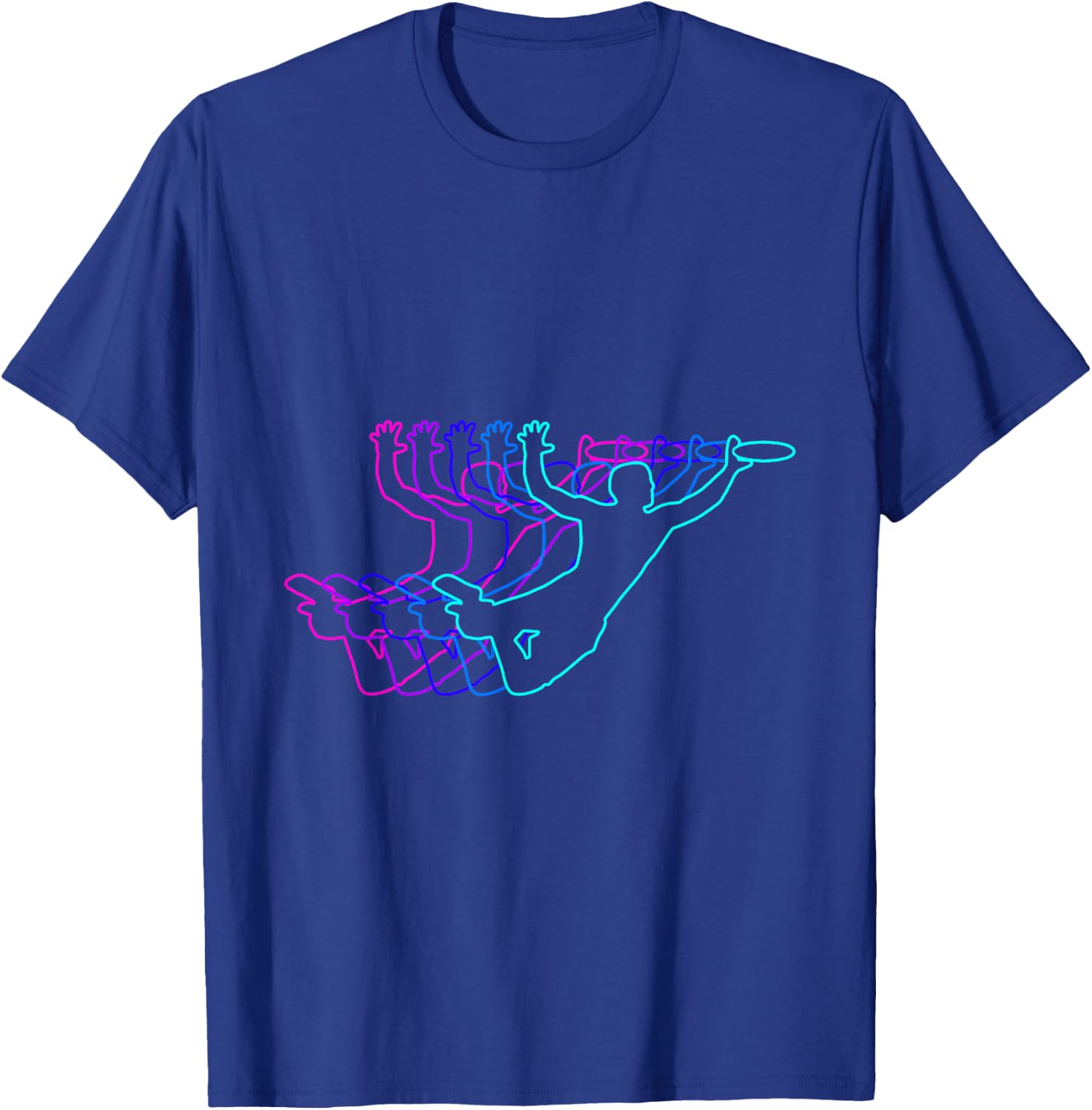Ultimate Frisbee Player Gift Clothes for Boys Youth Men Kids T-Shirt - T-Shirt | Royal