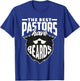 The Best Pastors Have Beards Funny Minister Clergy Pastor T-Shirt - T-Shirt | Royal