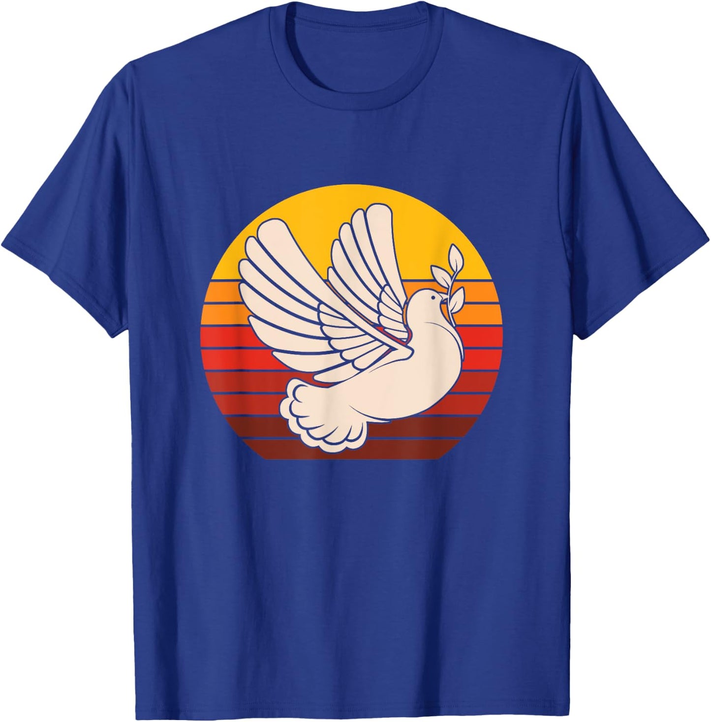 Retro Dove T-Shirt - T-Shirt | Royal