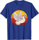 Retro Dove T-Shirt - T-Shirt | Royal