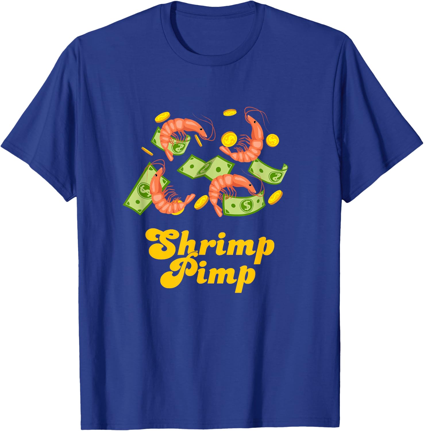 Shrimp Pimp Cherry Shrimp Aquarium Neocaridina shirt T-Shirt - T-Shirt | Royal