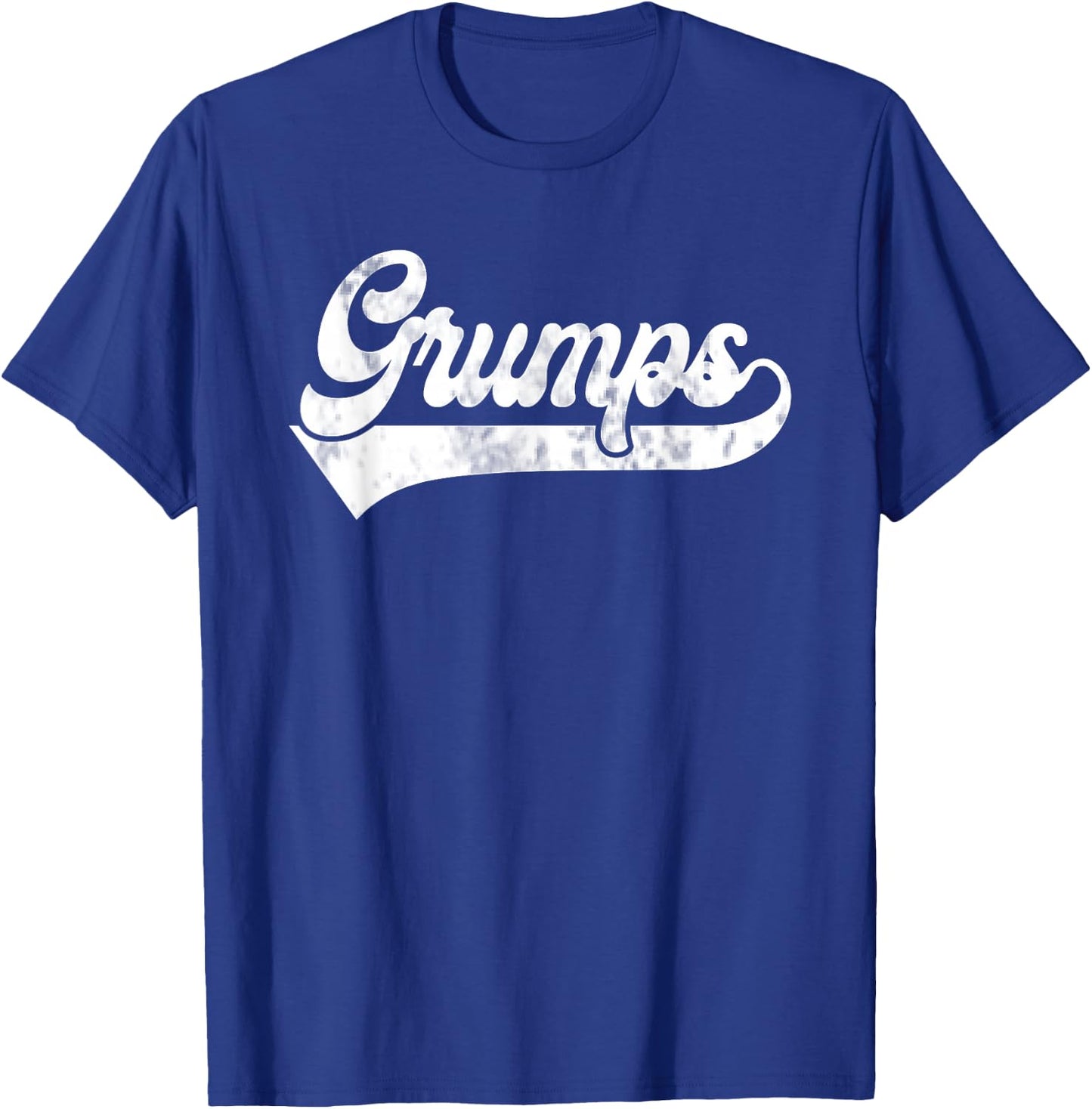 Grumps Vintage Retro Father's Day for Papa Grandpa T-Shirt - T-Shirt | Royal
