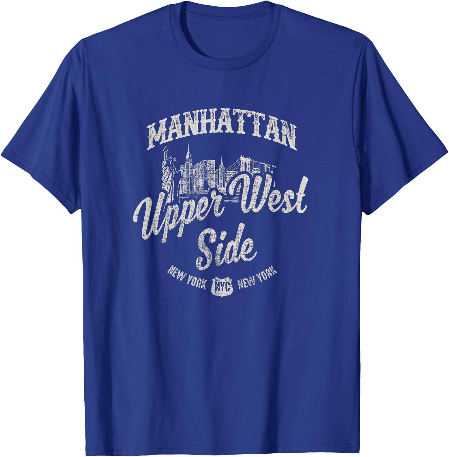 New York Manhattan Upper West Side T-Shirt - T-Shirt | Royal