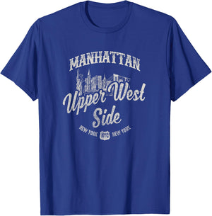 New York Manhattan Upper West Side T-Shirt - T-Shirt | Royal